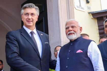 Andrej Plenkovic Narendra Modi