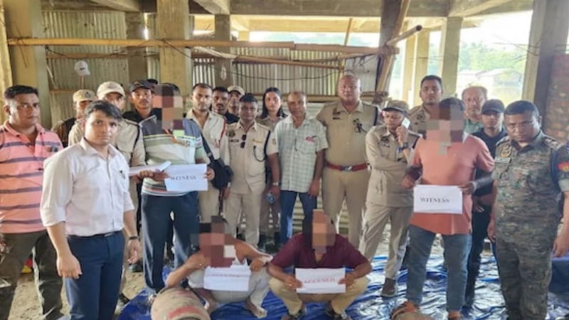 Assam Drugs Seize
