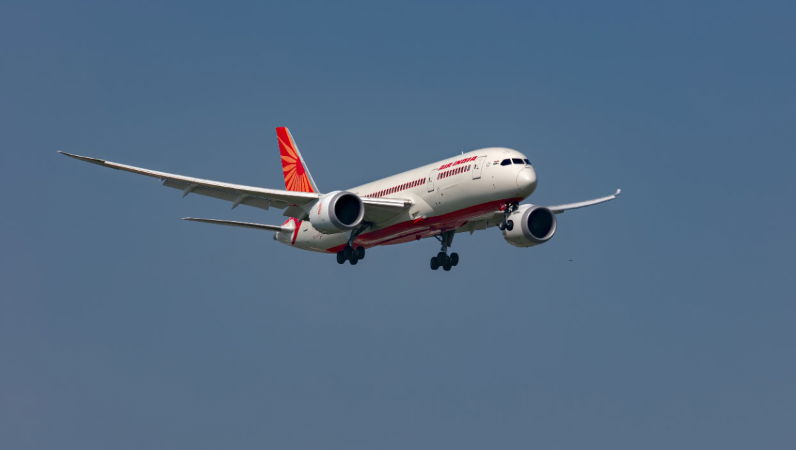 Boeing 787 air india dreamliner