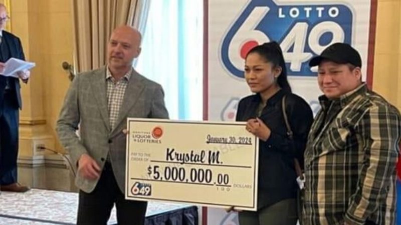 Canadian Man Claims His Ex Girlfriend Stole CA5 Million Lottery Winnings Ran Away With Lover