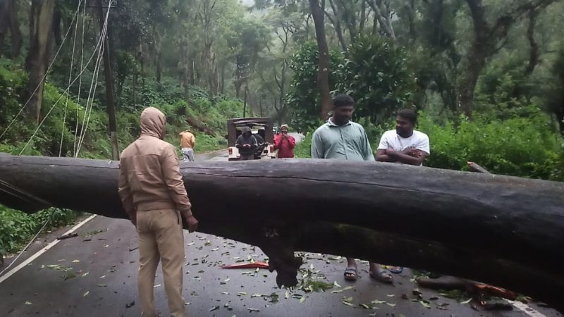 Chikkamagaluru Road Closed 1