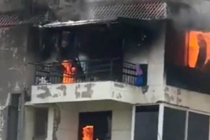 Delhi Dwaraka Shabad apartment fire