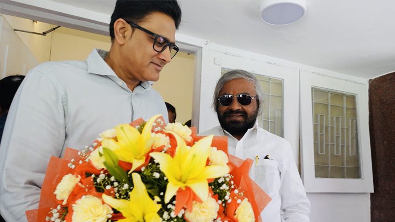 Eshwar Khandre Anil Kumble 2