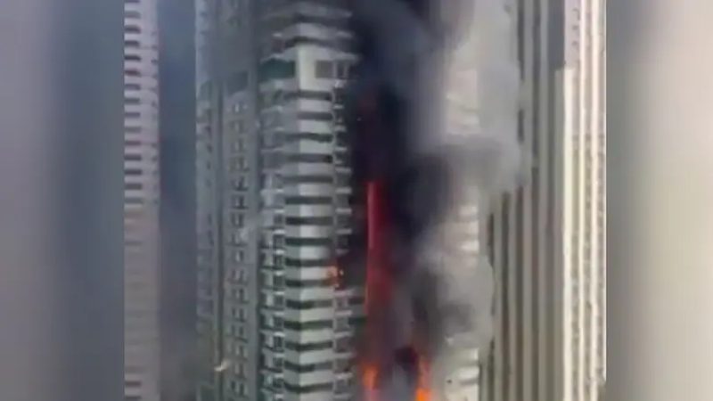 Fire Accident Dubai UAE