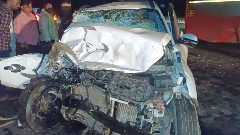 Haveri Car Bus Accident