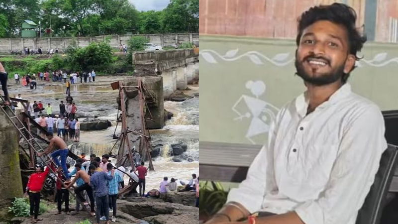Indrayani River Bridge Collapse Techie Died