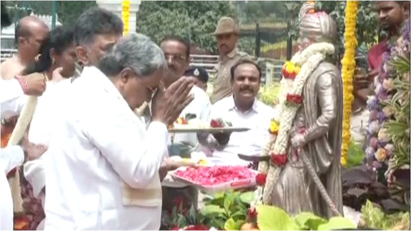 Kempegowda was an far sighted administrator CM Siddaramaiah