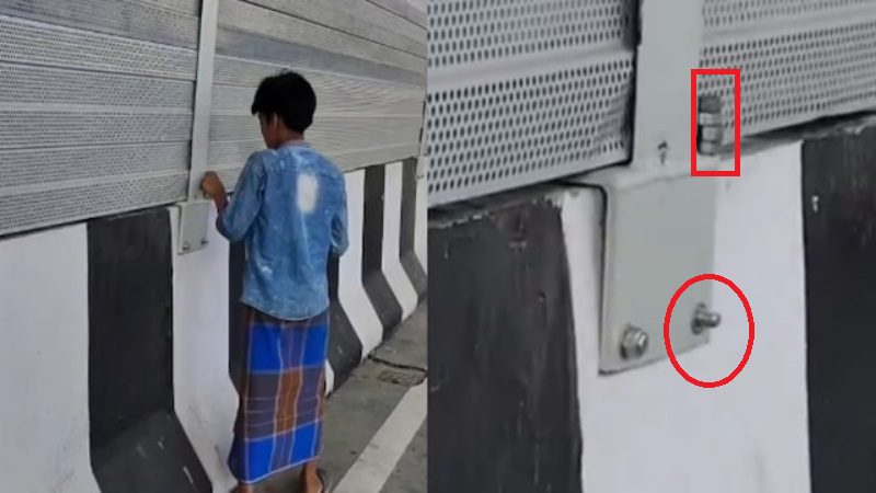 Kids Remove Nuts And Bolts From Rs 422 Crore Patna Flyover Like Its A Toy Bihar Social Mida Viral Video