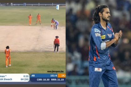 LSG Spinner Digvesh Rathi Takes 5 Wickets In 5 Balls During Local T20 League Match