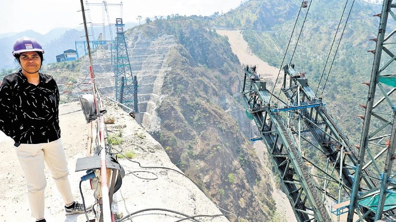 Madhavi Latha Chenab Railway Bridge Project 1