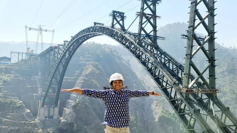 Madhavi Latha Chenab Railway Bridge Project