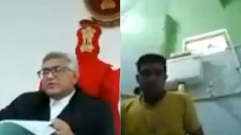 Man joins Court hearing from toilet seat