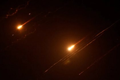Missiles launched from Iran towards Israel