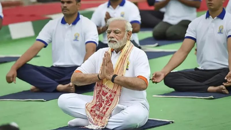 PM Modi takes part in 11th International Day of Yoga celebrations in Visakhapatnam