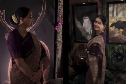 Pavithra Gowda enters D Boss Safari Stonny Brook Bengaluru 1