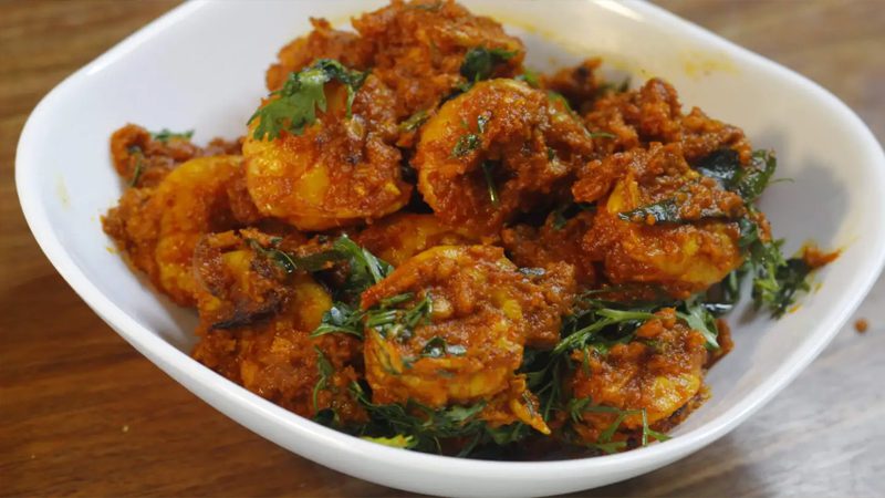 Prawns Sukka