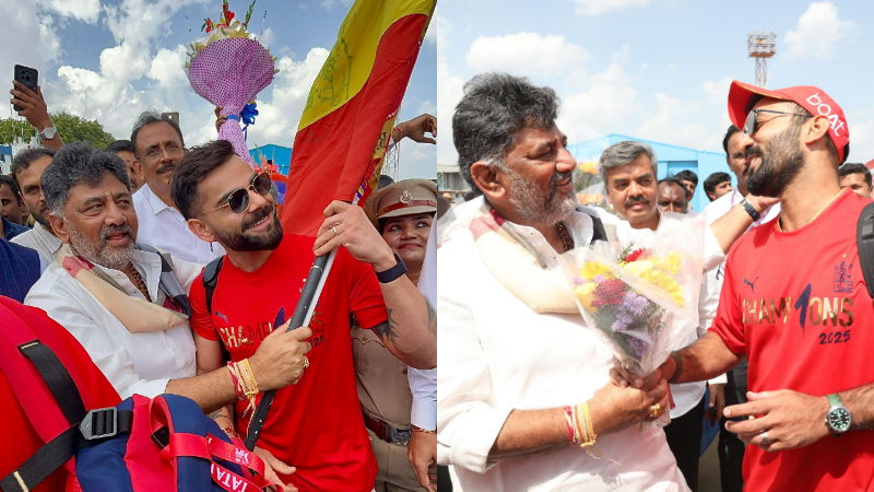 RCB KOHLI DK SHIVAKUMAR