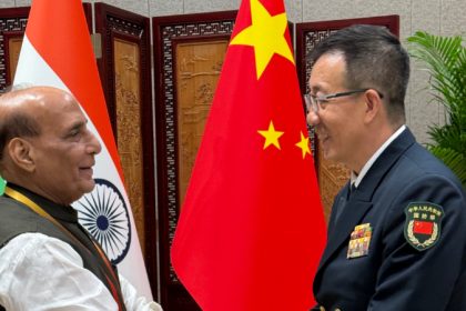 Rajnath Singh and china defence minister