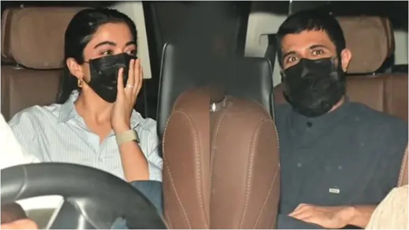 Rashmika and Vijay Devarakonda