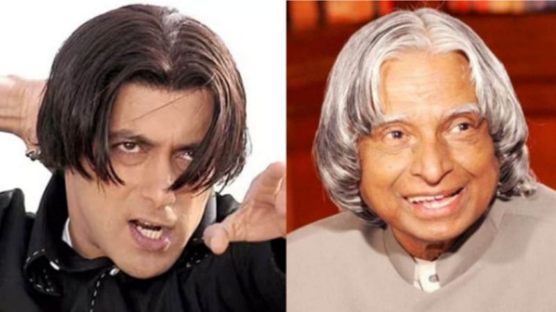Salman Khan APJ Abdul Kalam Hairstyle