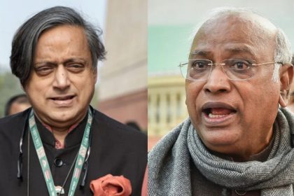 Shashi Tharoor Mallikarjun Kharge