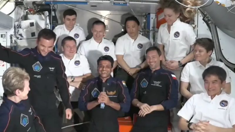 Shubhanshu Shukla ISS