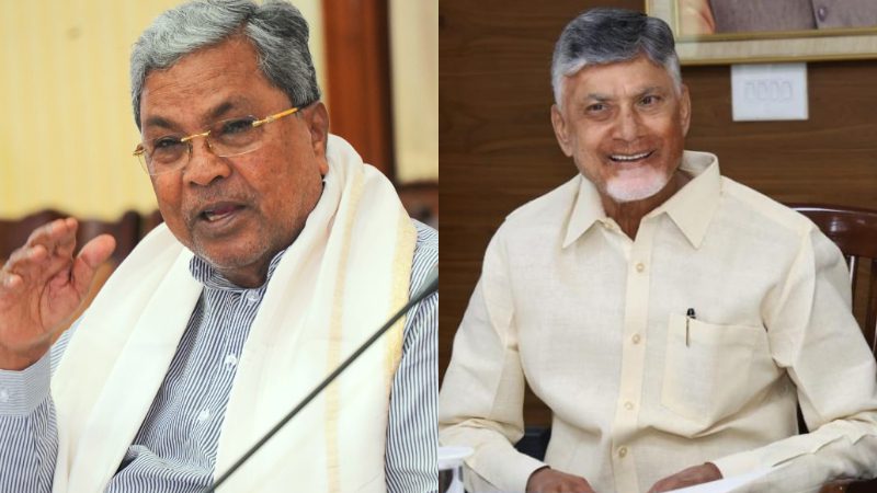 Siddaramaiah and Chandrababu Naidu