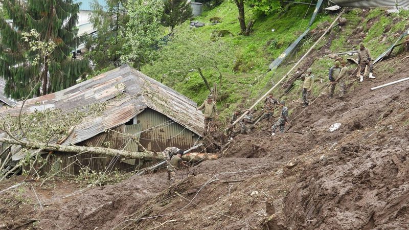 Sikkim Landslide