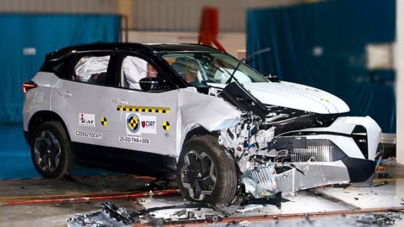Tata Harrier EV Awarded 5 Stars In Bharat NCAP Crash Tests 1