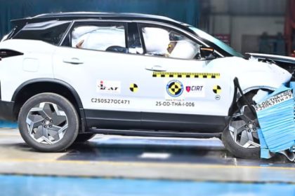 Tata Harrier EV Awarded 5 Stars In Bharat NCAP Crash Tests 2