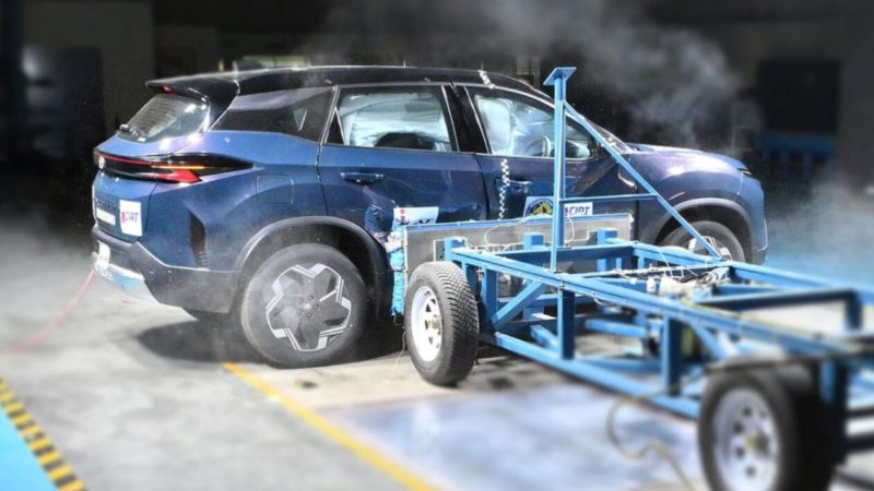 Tata Harrier EV Awarded 5 Stars In Bharat NCAP Crash Tests 3