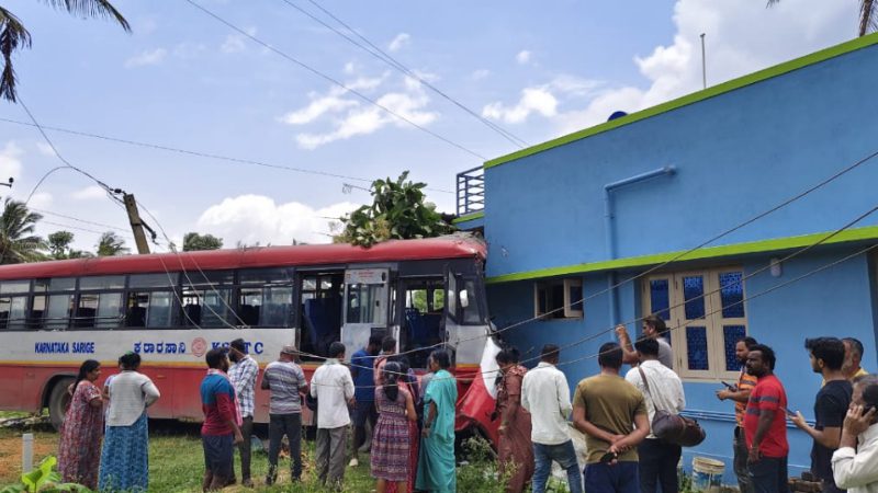 Tumakuru KSRTC Tyre Blast