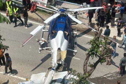 Uttarakhand Rudraparayag Helicopter Emergency Landing