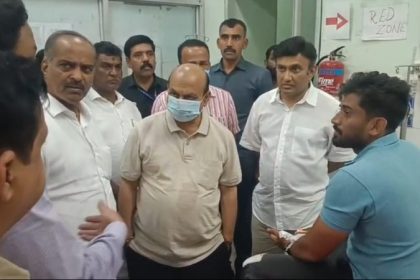 bjp leaders visits hospitals