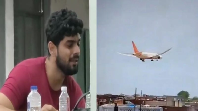 https publictv.in i lost my love in a plane crash young man tears in front of the ahmedabad hospital