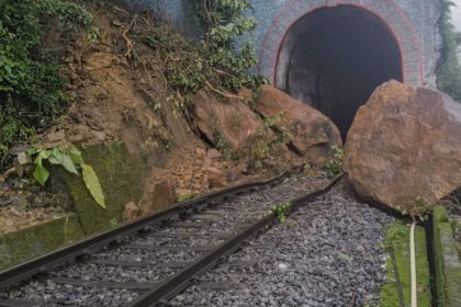 landslide at sakaleshpura bengaluru murudeshwar train suspended