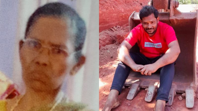 mangaluru man killed his mother