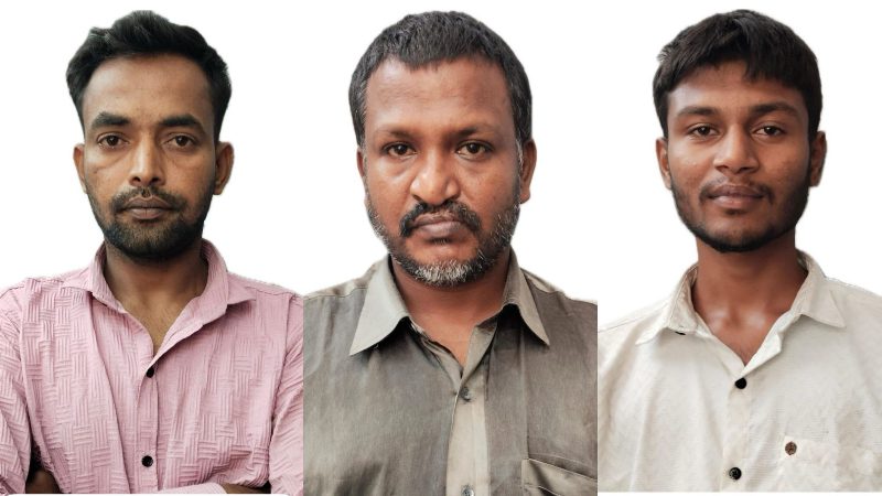 three arrested for car theft in vidyaranyapura bengaluru