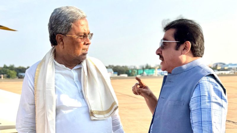 zameer ahmed and siddaramaiah