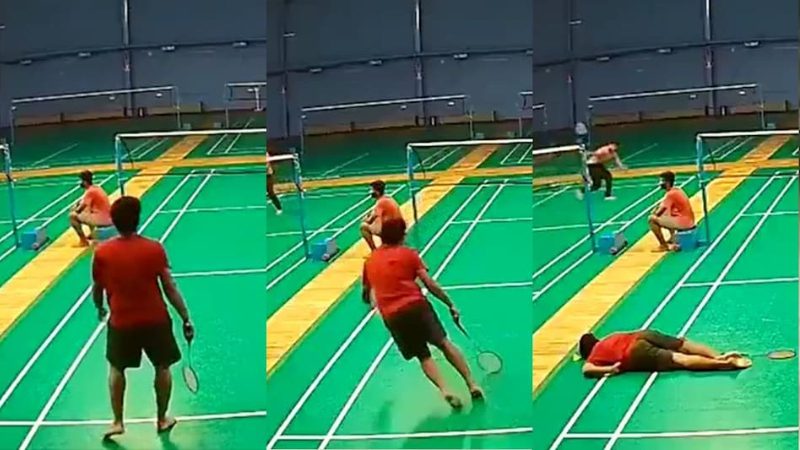 A 25 year old youth died after suffering a heart attack while playing badminton at in Hyderabad