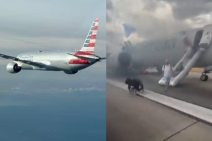 American Airlines flight