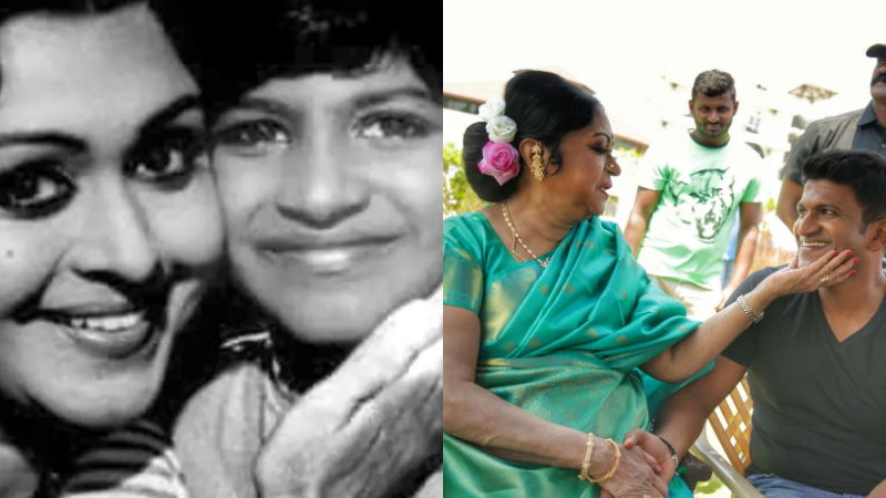 B saroja devi and puneeth rajkumar