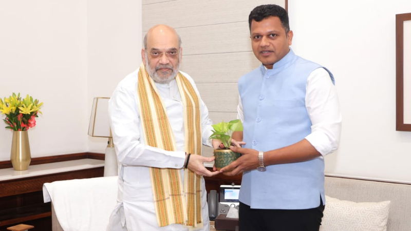Captain Brijesh Chowta Amit Shah