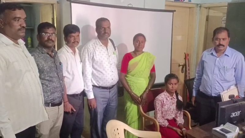 Chamarajanagar Soliga Girl Adhar Card 1