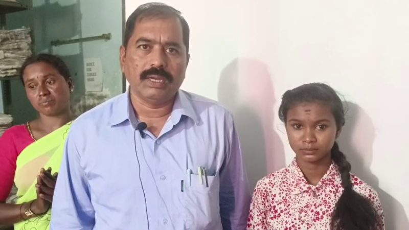 Chamarajanagar Soliga Girl Adhar Card