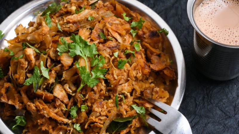 Chicken Kothu Parotta 1