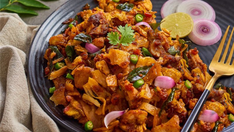 Chicken Kothu Parotta 3