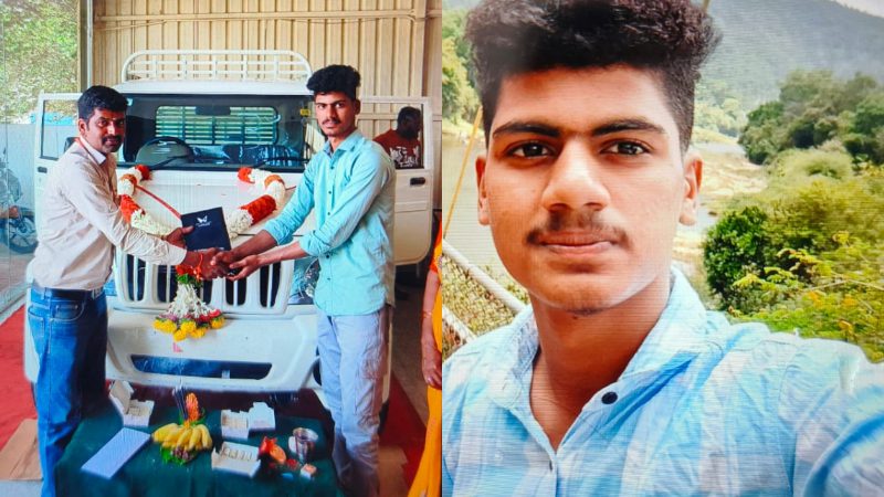 Chikkamagaluru Pickup Falls Into Bhadra River