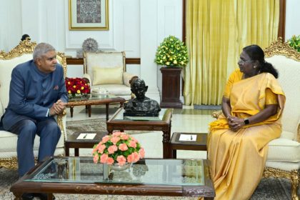 Draupadi murmu and jagadeep dhanakar