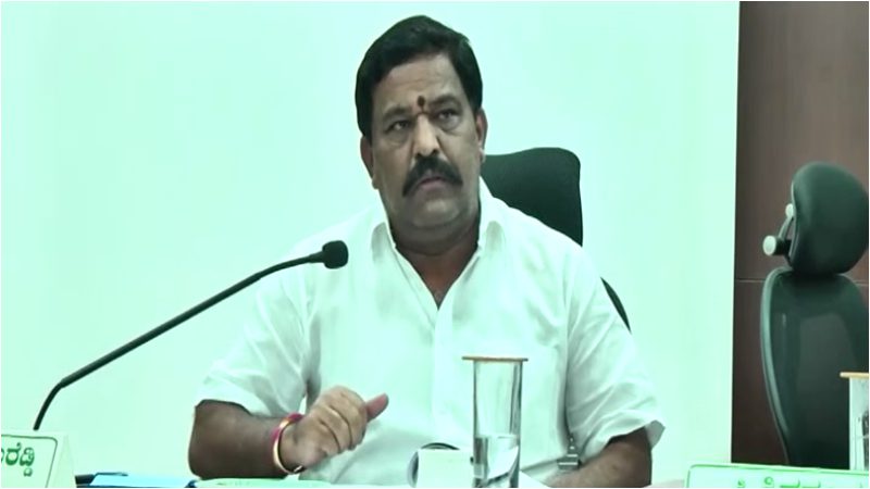 ED Raid On Bagepalli Congress MLA Subba Reddy Bengaluru House